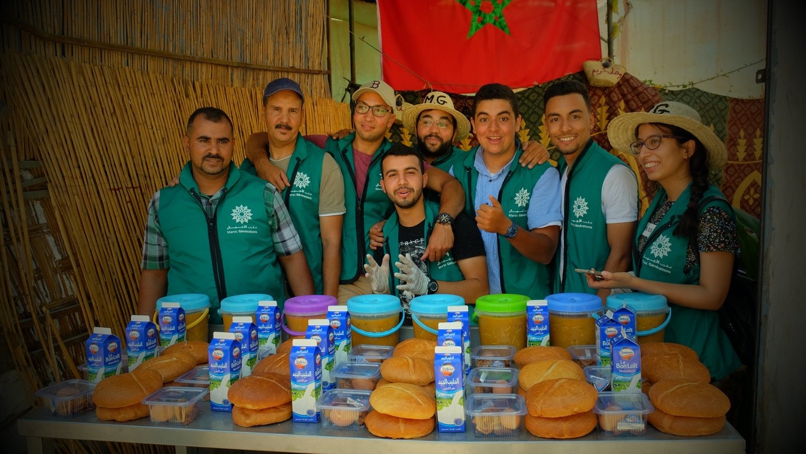 Association caritative marocaine basée à Marrakech, active depuis 2009 aux côtés des familles défavorisées.