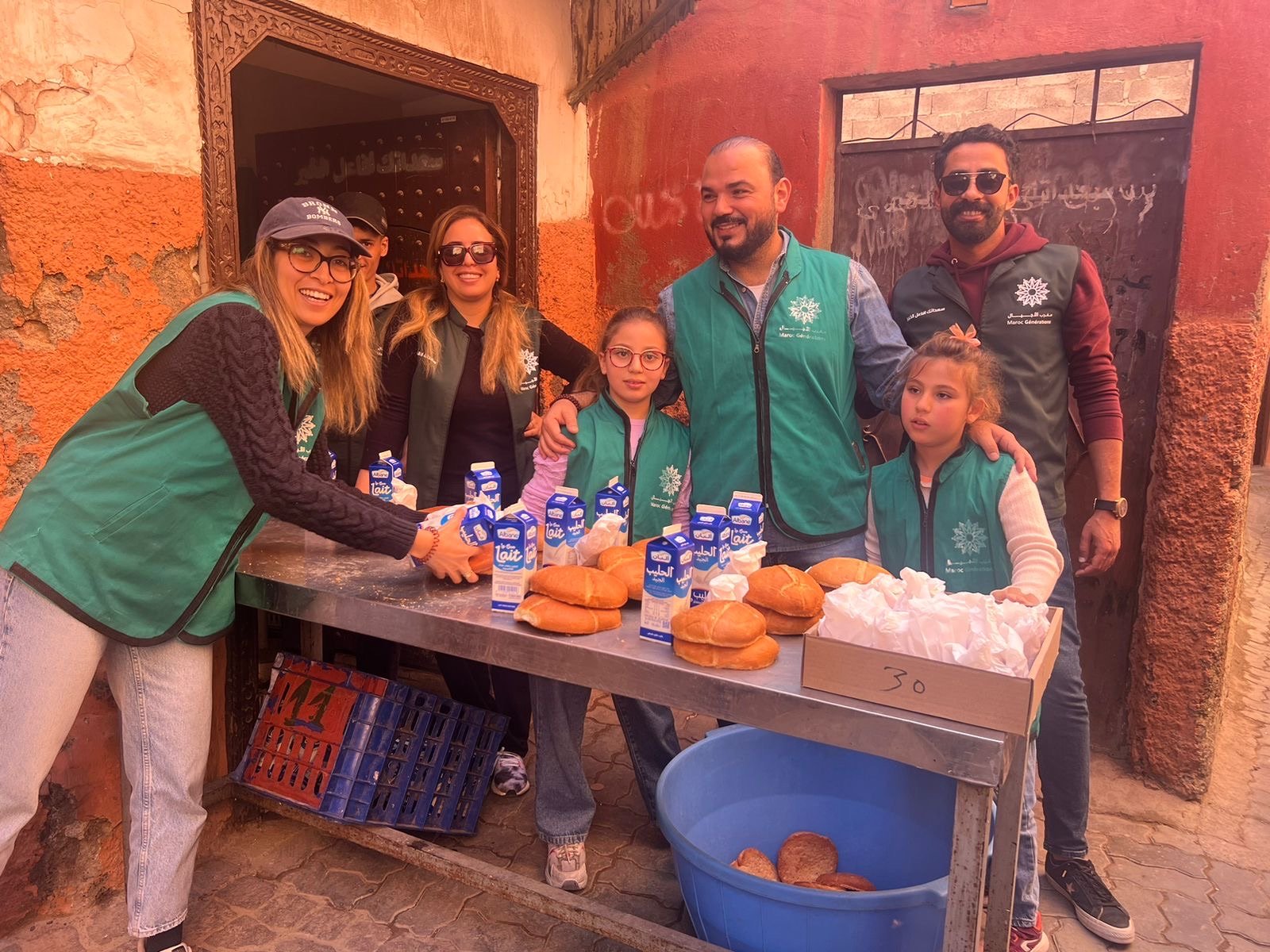 Our volunteers at work