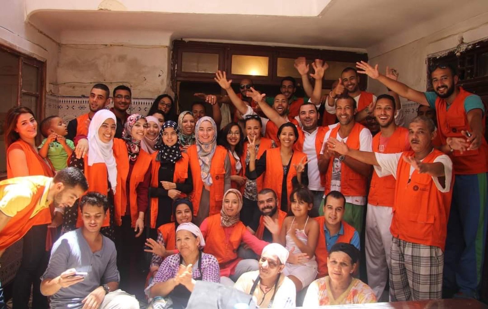 Our volunteers at work