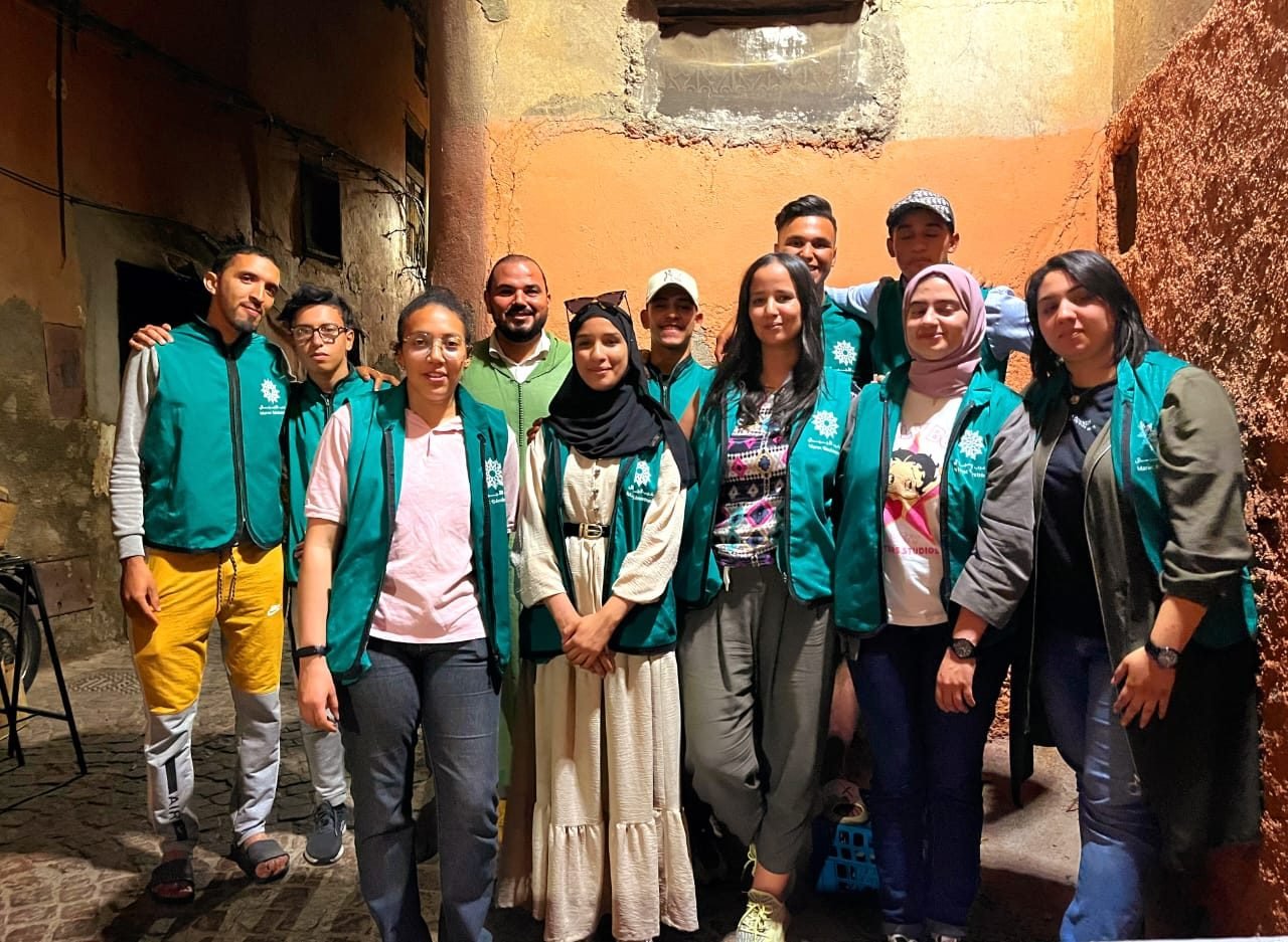 Association caritative marocaine basée à Marrakech, active depuis 2009 aux côtés des familles défavorisées.